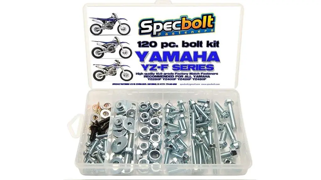 yamaha bolt kit 120pc