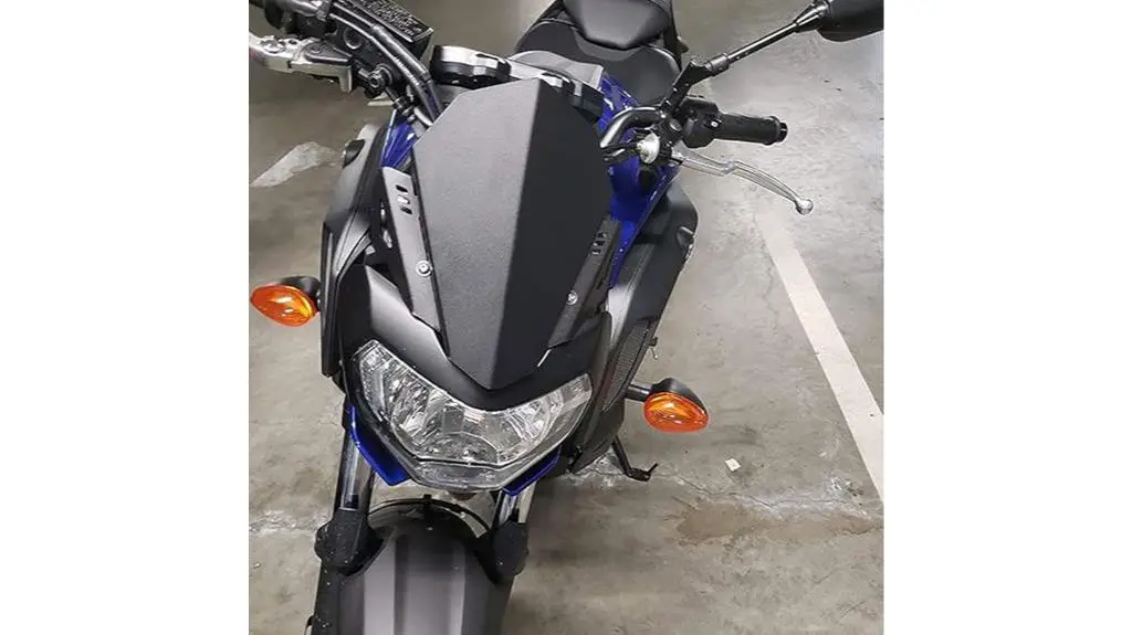 yamaha fz07 windshield 2018 2020