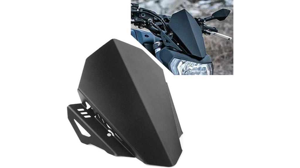 yamaha fz 07 touring windscreen