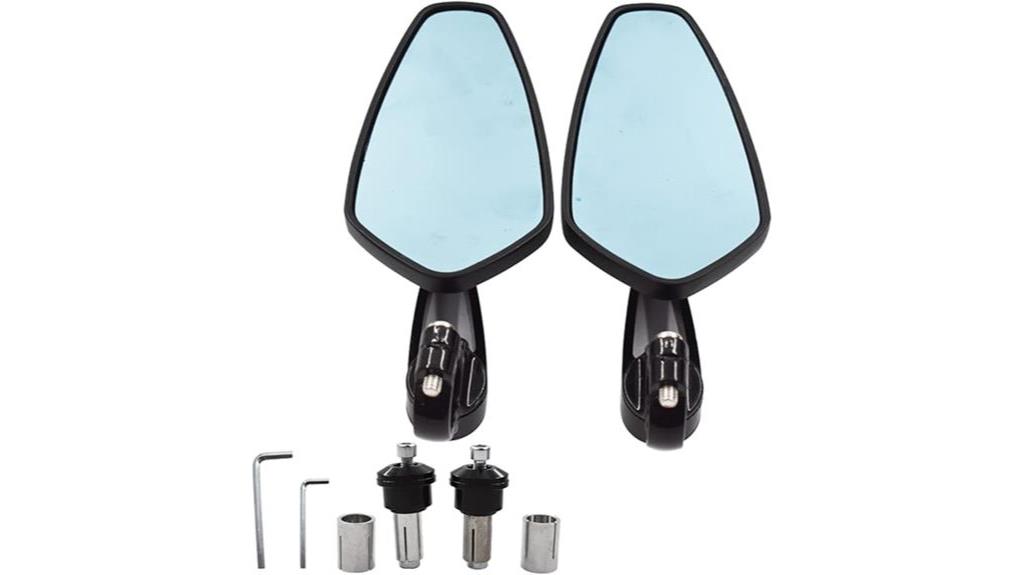 yamaha motorcycle cnc mirrors