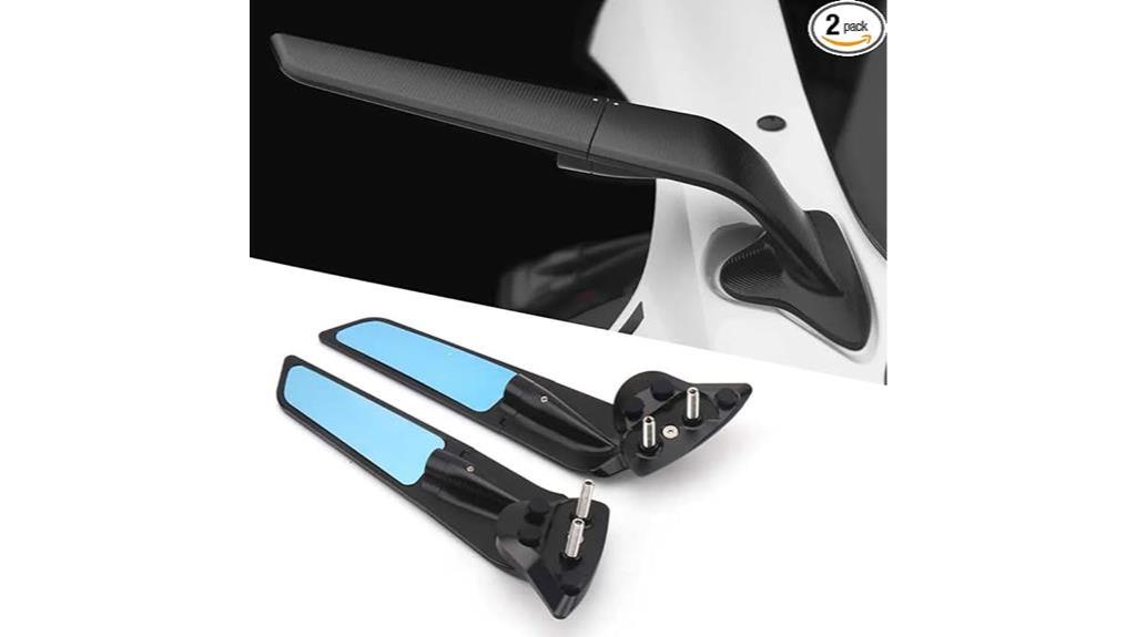 yamaha motorcycle rearview mirrors