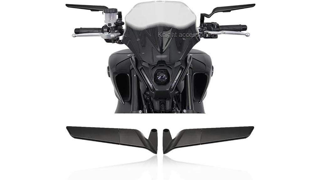 yamaha mt07 motorcycle mirrors