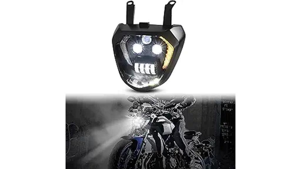 yamaha mt 07 led headlight