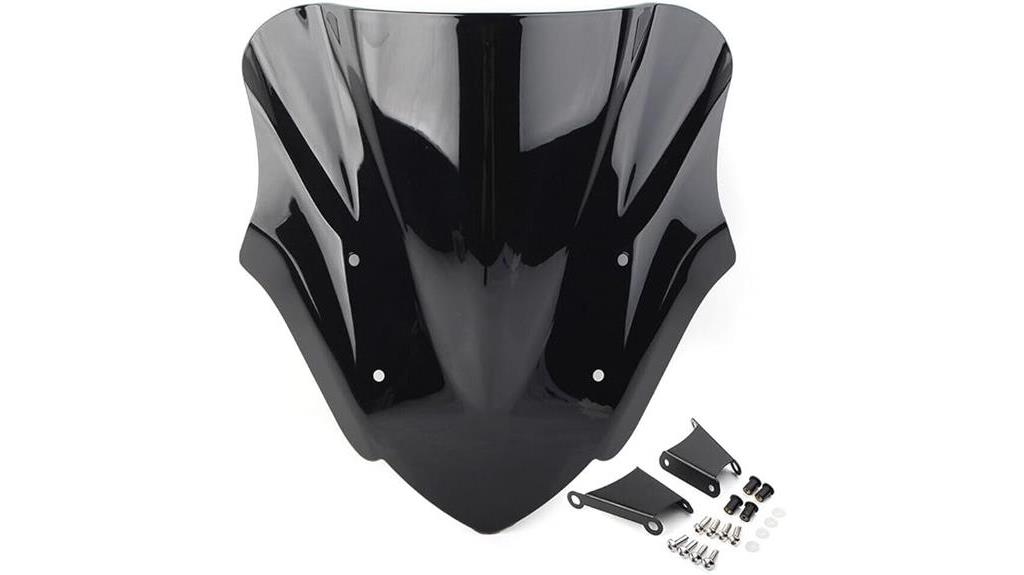 yamaha mt 09 windshield protection