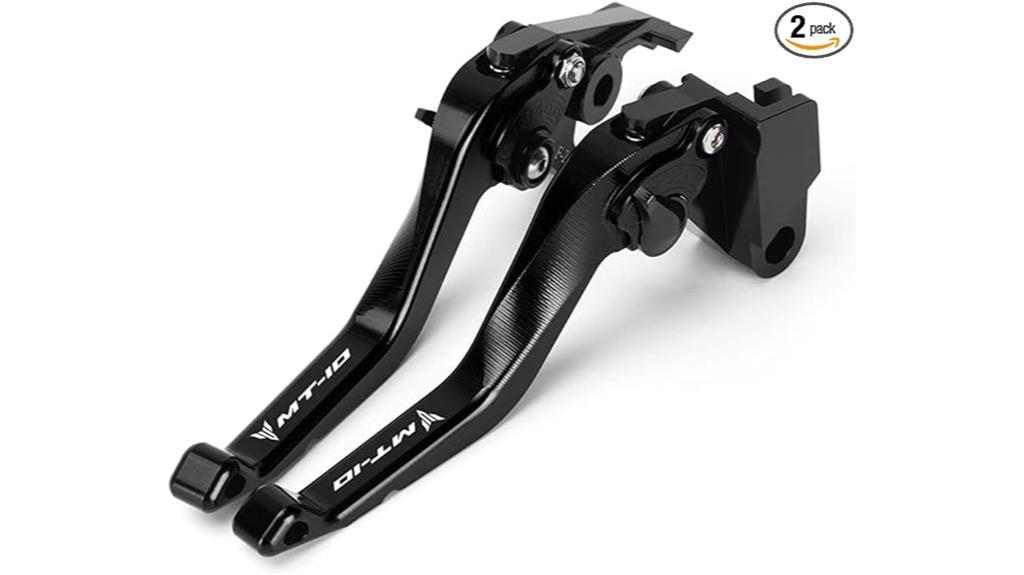 yamaha mt 10 black levers