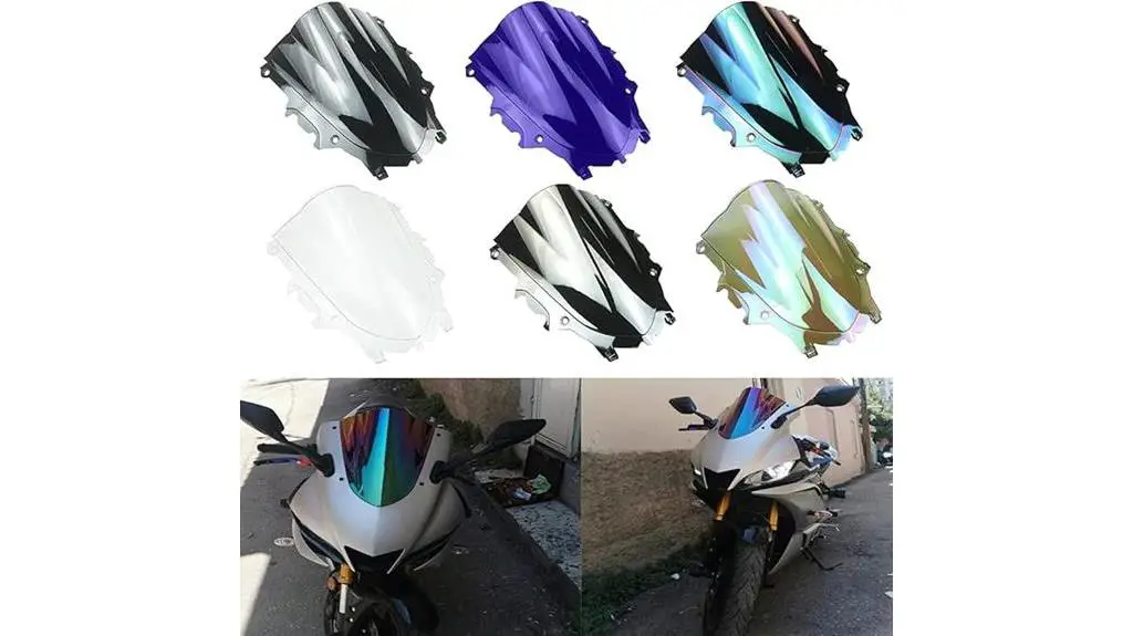 yamaha r3 r25 wind deflectors