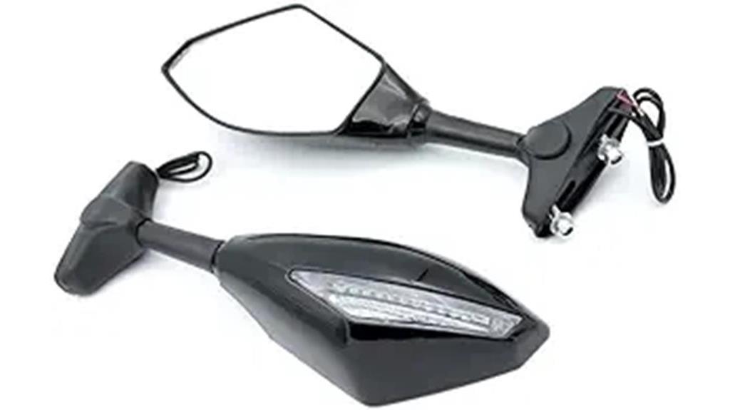 yamaha r6 led mirror