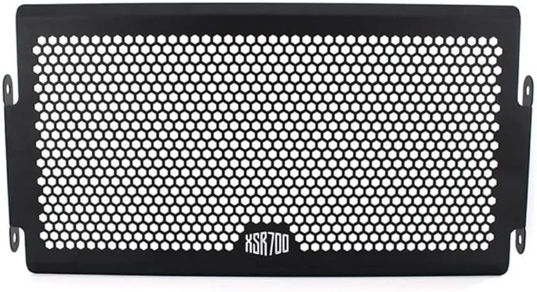 yamaha xsr700 radiator grille cover