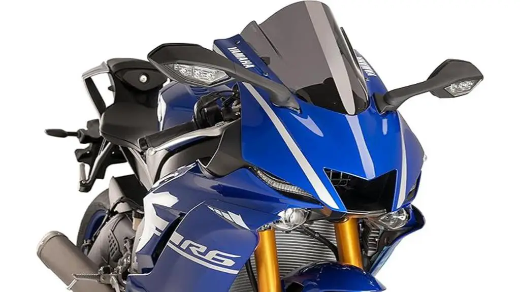 yamaha yzf r6 racing screen