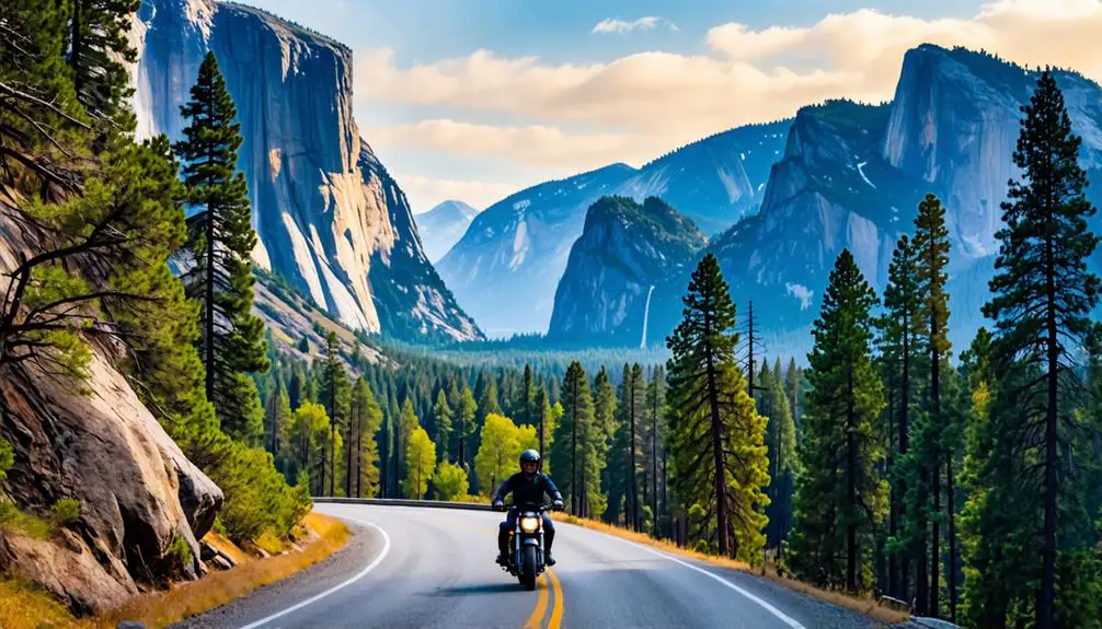 Top 7 Must-See Motorcycle Rides Around Yosemite National Park