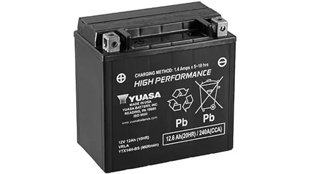 yuasa agm battery h series