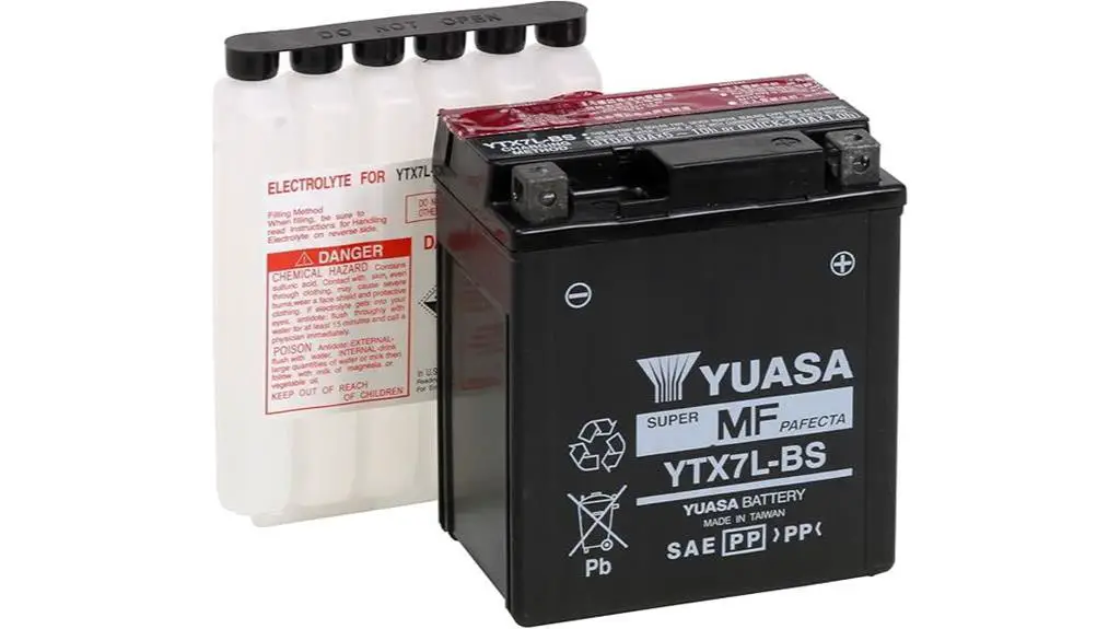 yuasa agm battery ytx7l bs