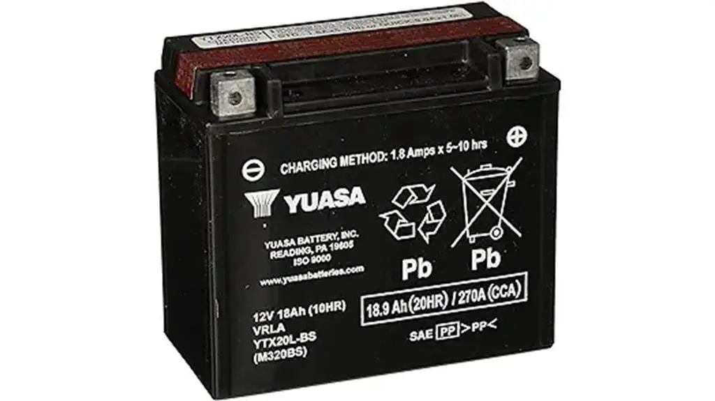 yuasa maintenance free battery