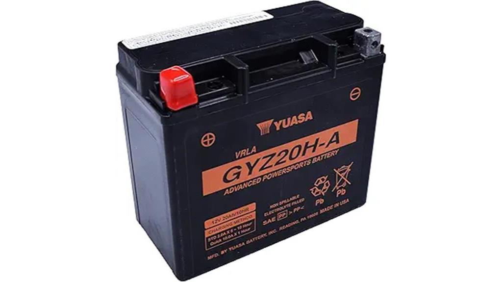 yuasa sealed activated battery