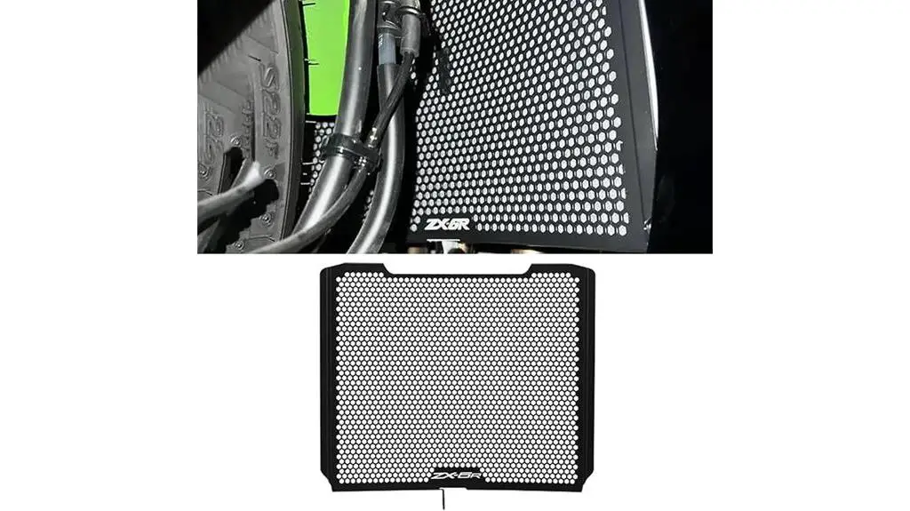 zx 6r radiator guard accessory