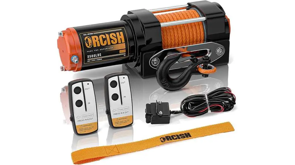 12v waterproof electric winch