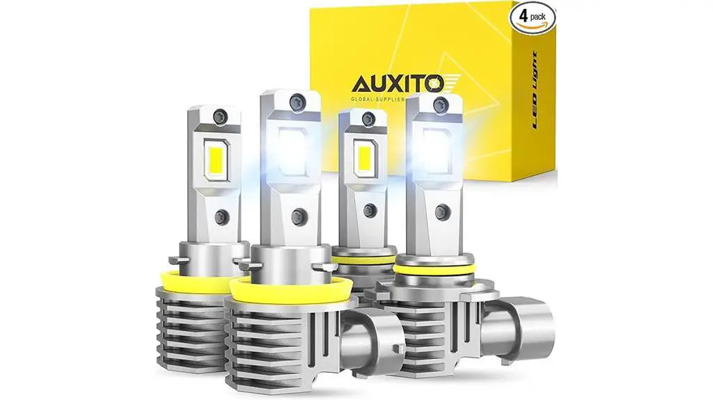 auxito led bulbs combo