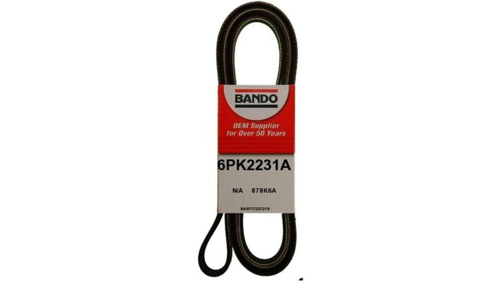 bando serpentine belt oem