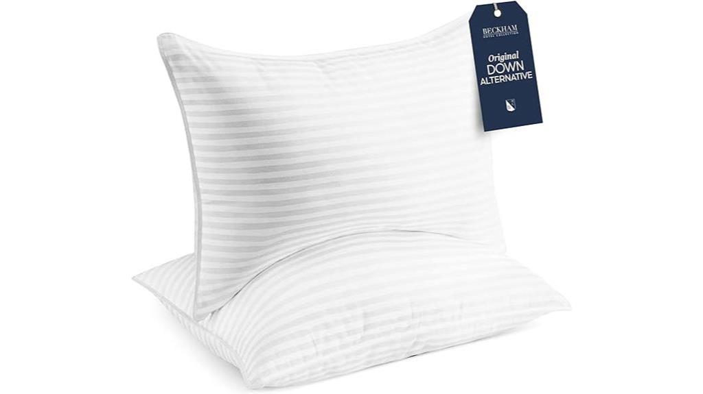 beckham down alternative pillows