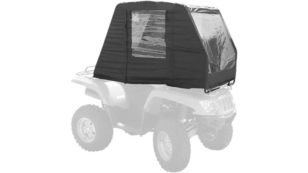 black atv cab canopy