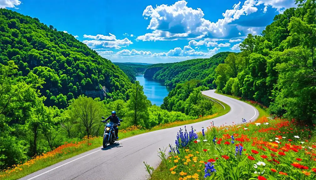 5 Scenic Motorcycle Tours Around Buffalo National River