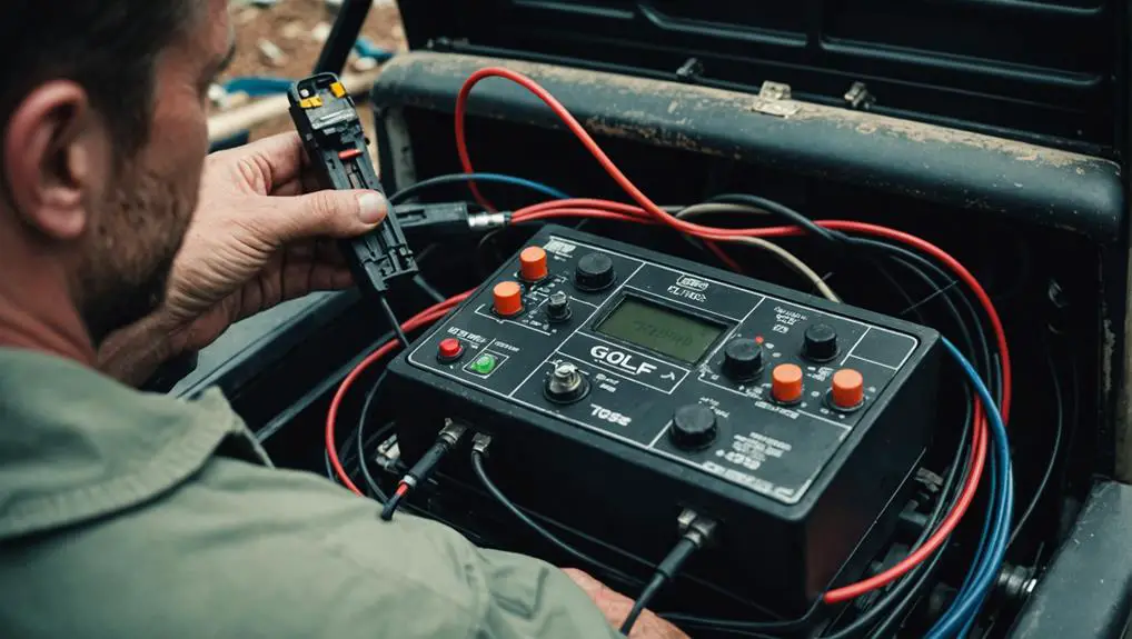 cables and connections inspection