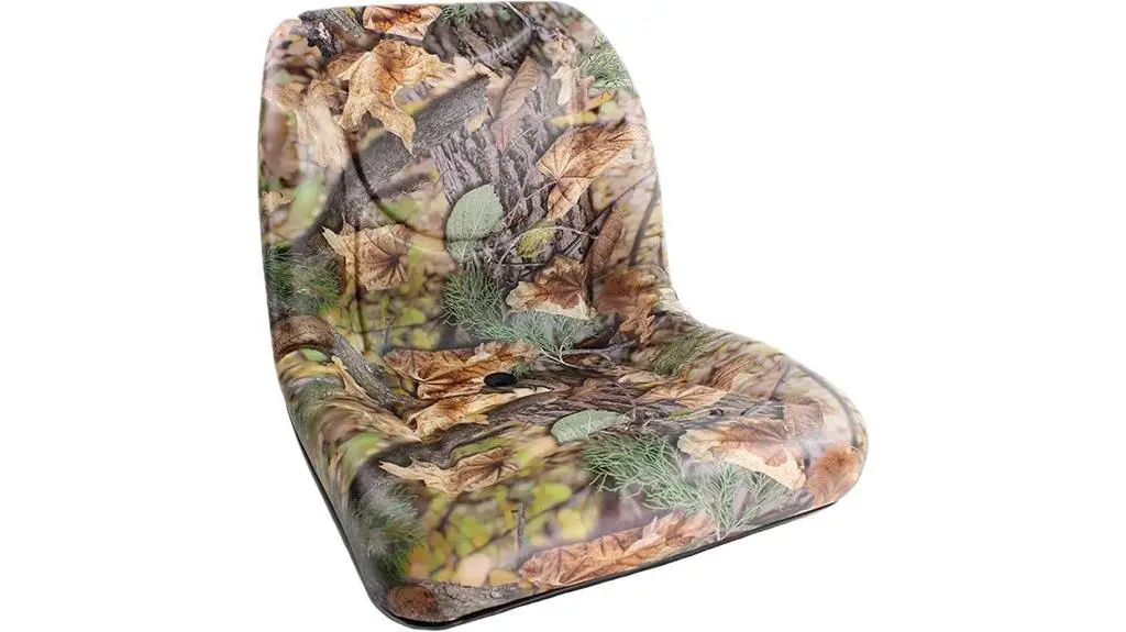 camouflage tractor seat cover