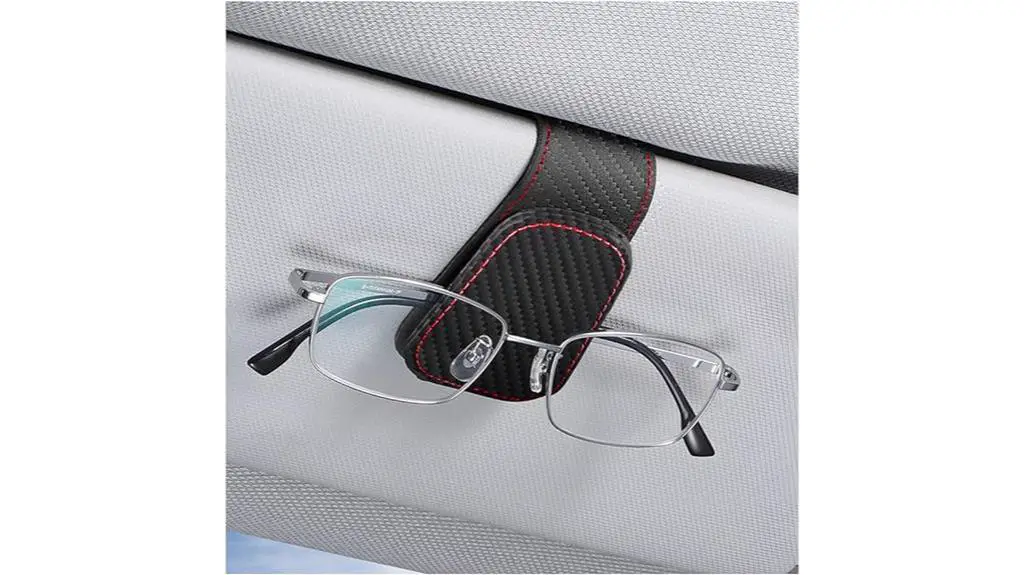 car visor sunglasses holders