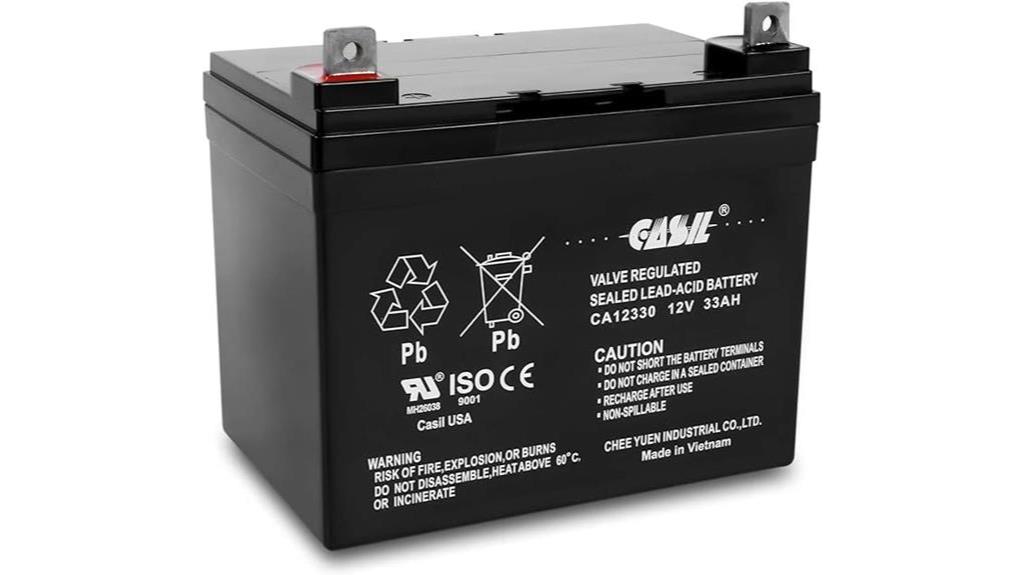 casil 12v 33ah battery