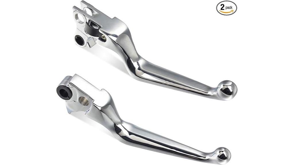 chrome brake clutch lever