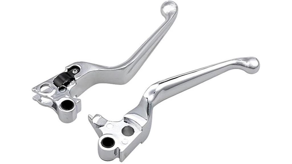 chrome brake clutch levers