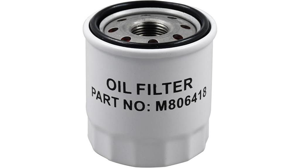 compatible oil filter m806418