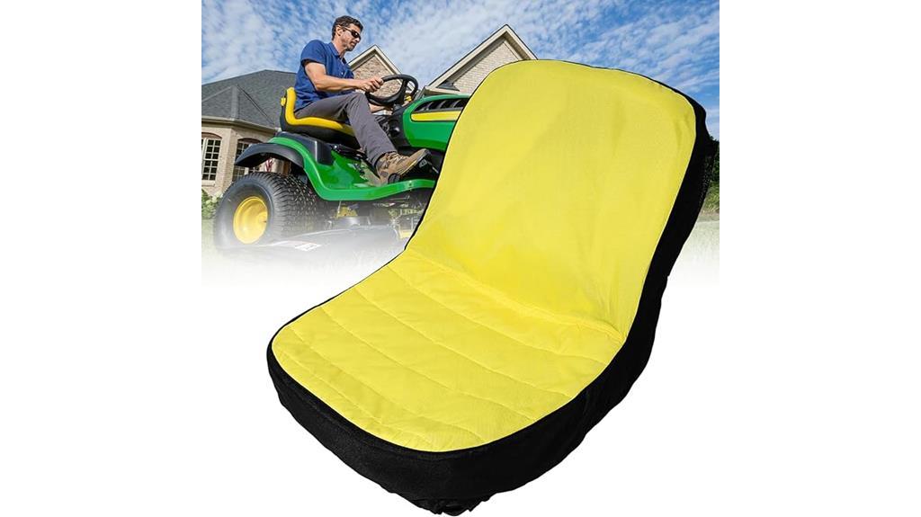 cushioned seat cover john deere