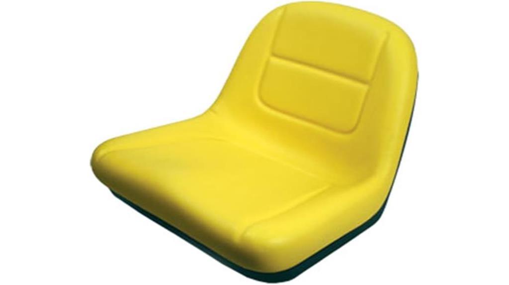 deluxe high back mower seat