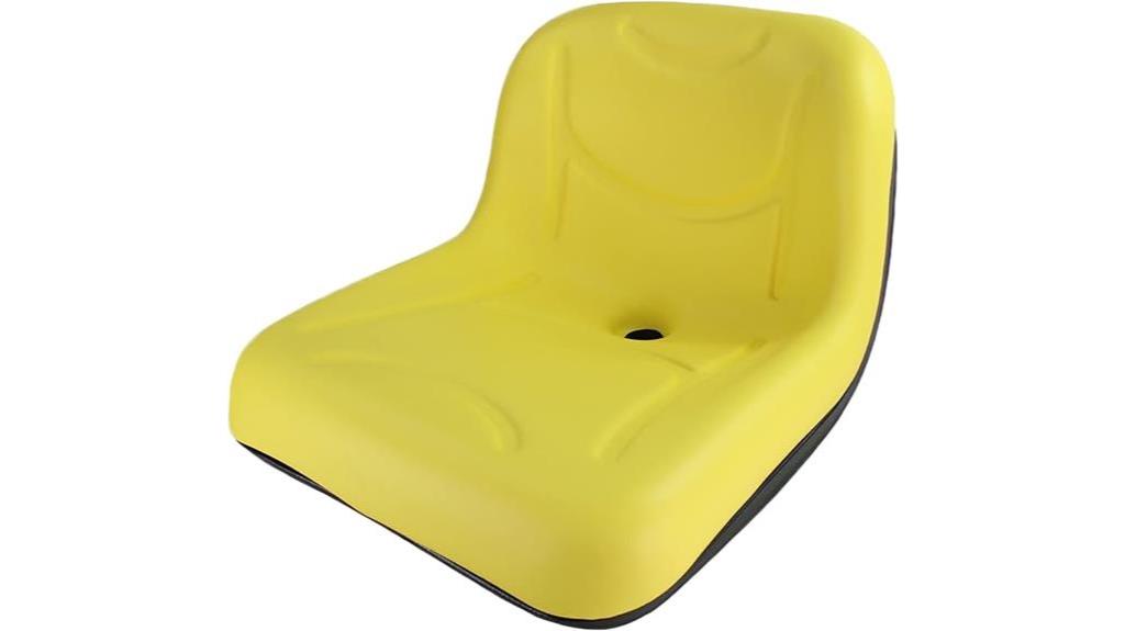 directfit yellow seat john deere