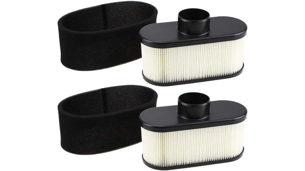 dual air filter pack