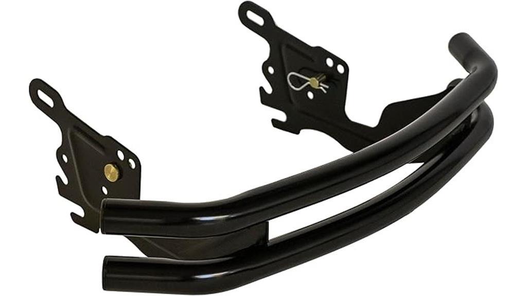 dual bar bumper black