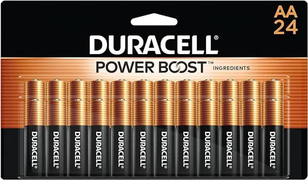 duracell aa batteries pack