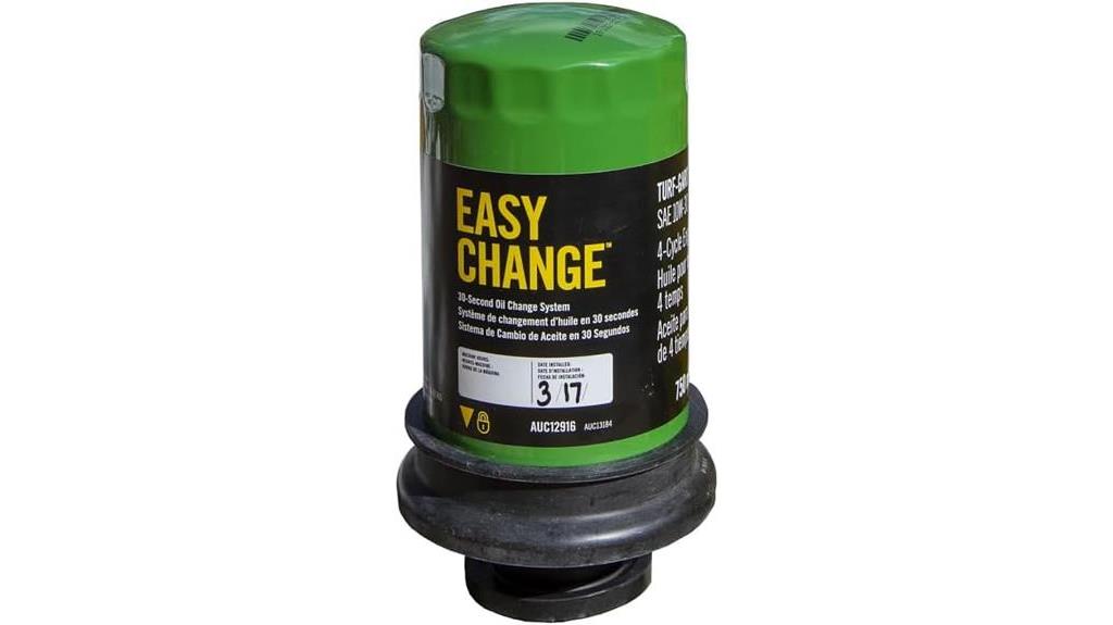 easy change oil filter