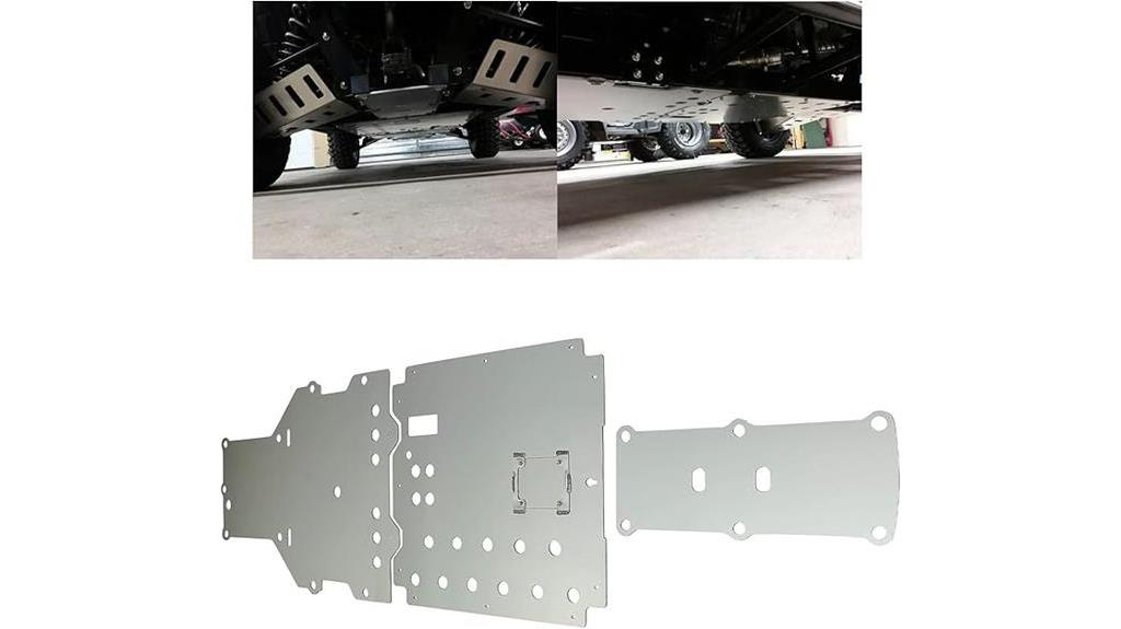 ecotric honda pioneer skid plate