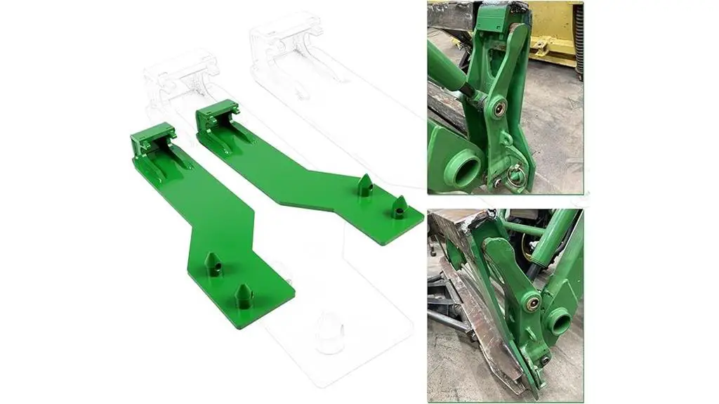 ecotric john deere mounting brackets