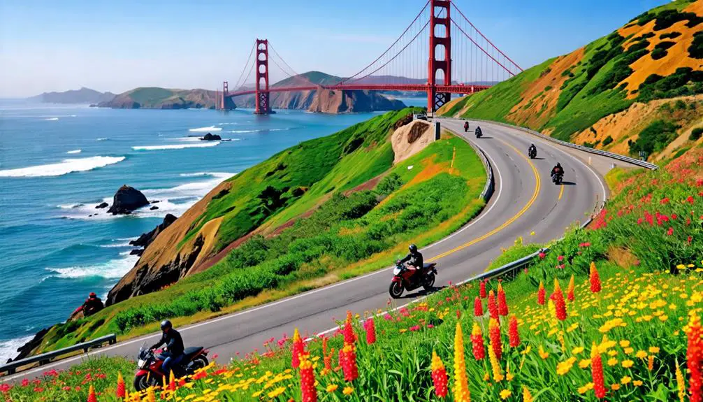 Top 5 Epic Motorcycle Rides Near Golden Gate National Recreation Area