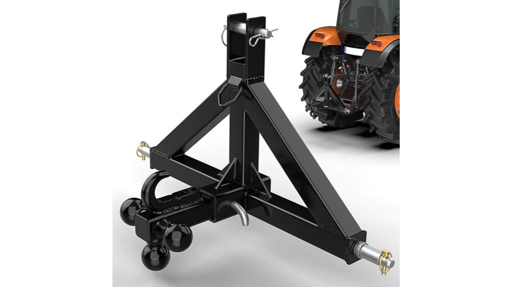 farm equipment hitch receiver