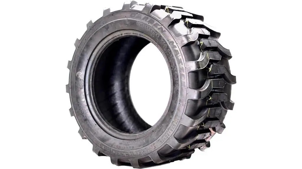 garden tractor tire size