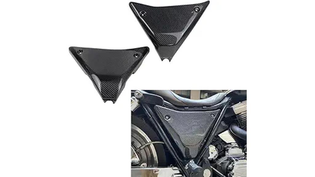 harley fxr carbon fiber cover