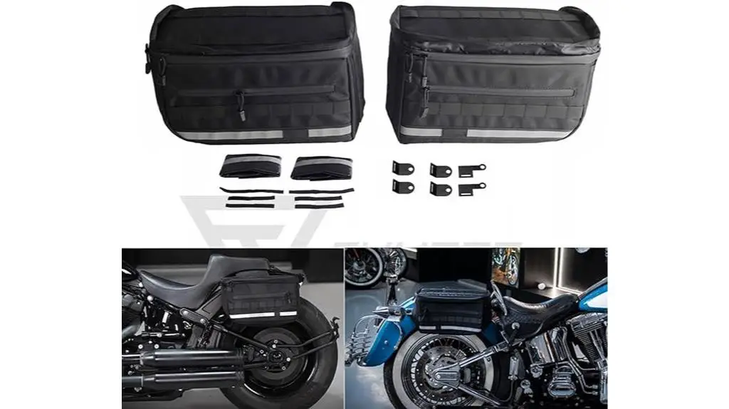 harley saddlebag luggage storage