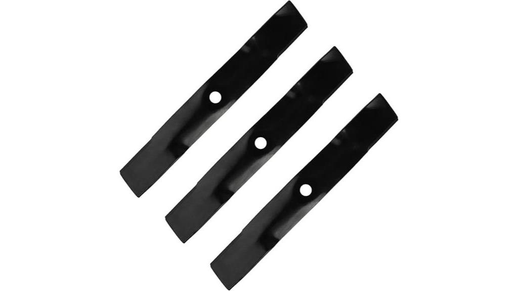 high lift mower blades set