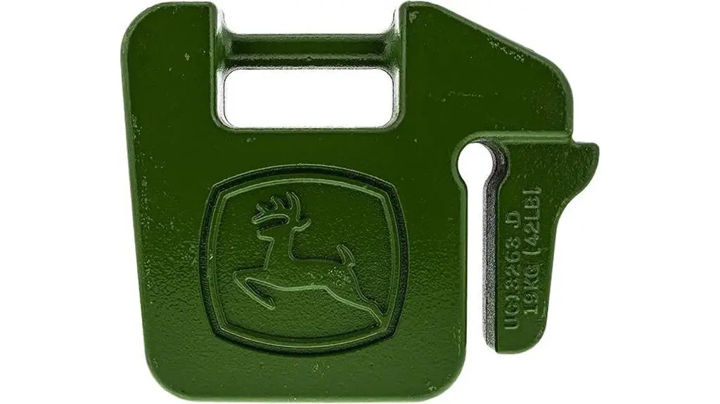 john deere 42lb front weight