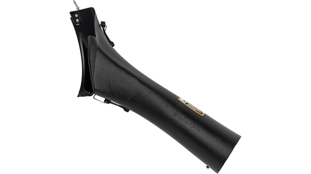 john deere bagger chute replacement