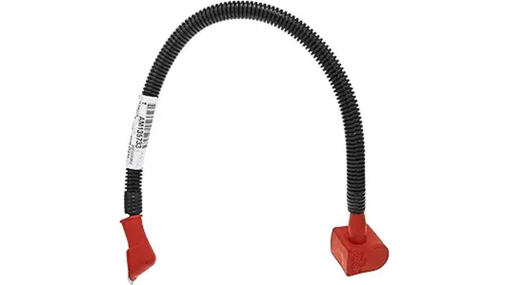 john deere battery cable